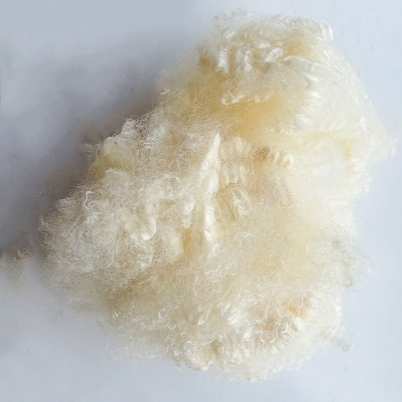 เส้นด้ายพรม 13DX120mm ไฟเบอร์พิเศษแอปริคอทอ่อน